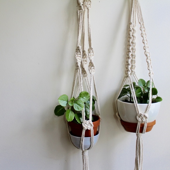 Macrame Plant Hangers - Picture 5 of 7